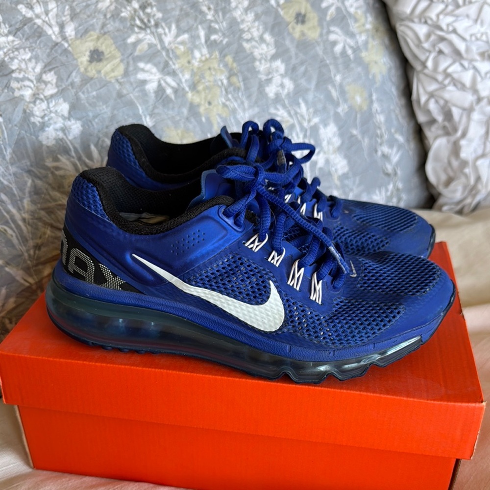 Nike Blue Air Max Sneakers Youth size 5